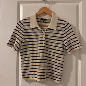 Rag & Bone Viola Stripe Crochet Knit